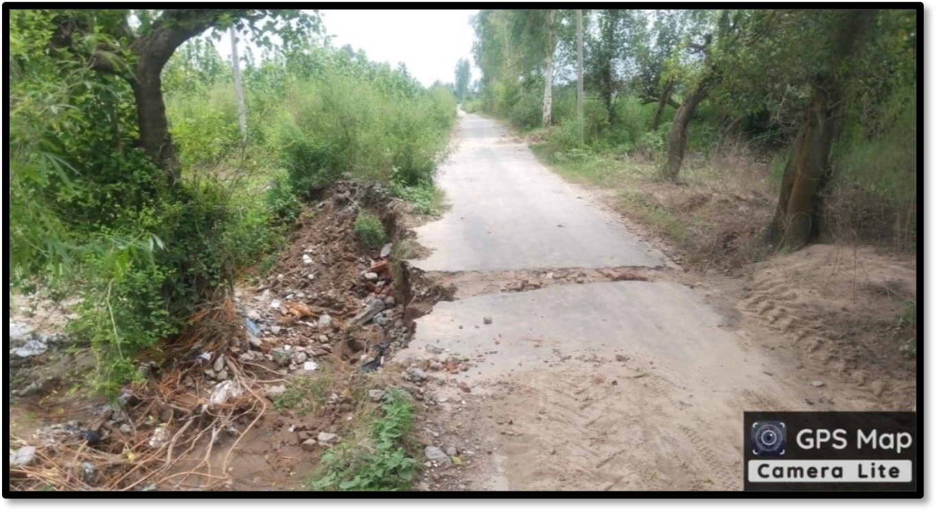 Washed Away Culvert